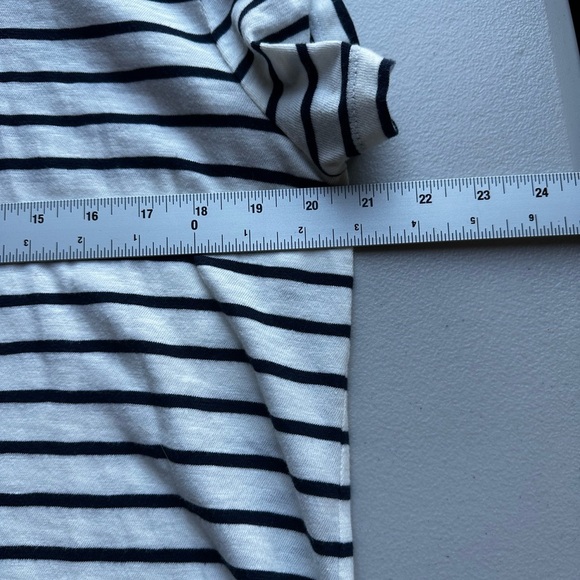 J. Crew Striped T-Shirt - Black and White - Picture 5 of 6